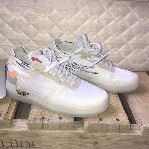 nike air force off white